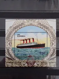 znaczki-marynistyka-statki-lodzie-okrety-gambia-czysty-zn33