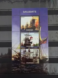 znaczki-marynistyka-statki-lodzie-okrety-uganda-czysty-zn33