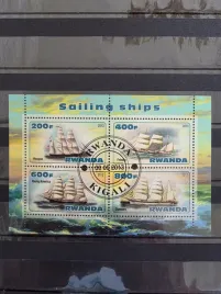 znaczki-marynistyka-statki-okrety-rwanda-kasowany-p22