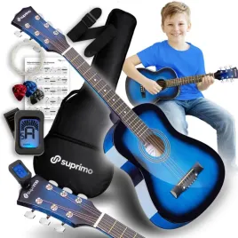 gitara-akustyczna-1-4-zestaw-pokrowiec-kostki-stroik-struny-pasek-akordy