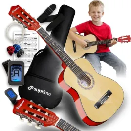 gitara-klasyczna-1-4-zestaw-pokrowiec-kostki-stroik-struny-pasek-akordy