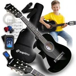 gitara-klasyczna-1-4-zestaw-pokrowiec-kostki-stroik-struny-pasek-akordy