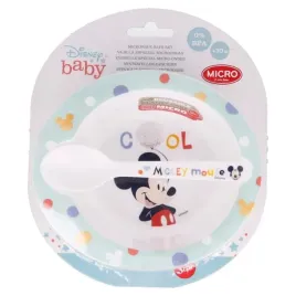 zestaw-do-mikrofali-mickey-mouse-miska-z-lyzeczka