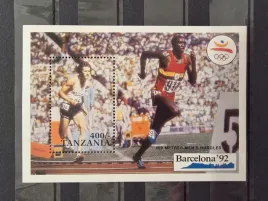 znaczki-sport-olimpiada-biegi-tanzania-czysty-s6