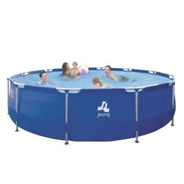okragly-basen-ze-stalowa-rama-sirocco-blue-420-x-84-cm