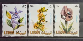 znaczki-flora-kwiaty-liban-czysty-r6