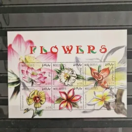 2009-bloczek-flora-kwiaty-orchidee-maldives