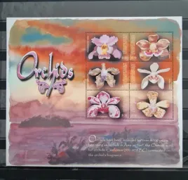 2001-blok-kwiaty-orchidee-grenada
