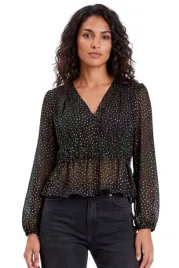 bluzka-damska-desigual-adela-czarna-w-kolorwe-kropki