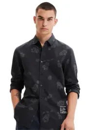 koszula-meska-desigual-template-1-czarna-z-nadrukiem