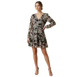 sukienka-damska-sinequanone-robyn-w-kwiaty-przed-kolano