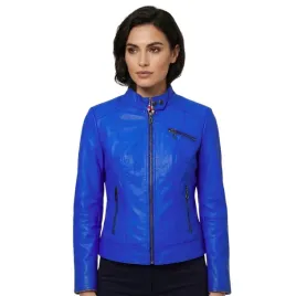 kurtka-damska-skorzana-giorgio-di-mare-kylie-ramoneska-niebieska