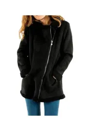 kurtka-damska-le-temps-des-cerises-orchy-czarna-sherpa