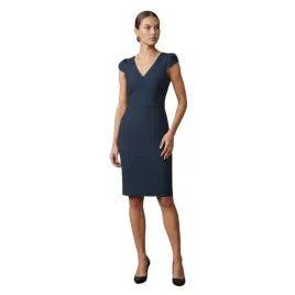 sukienka-damska-sinequanone-roise-granatowa-olowkowa-w-drobna-kratke