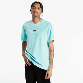 koszulka-meska-tommy-jeans-toweling-tee-bawelniana-niebieska