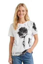 koszulka-damska-desigual-mickey-biala-z-nadrukiem