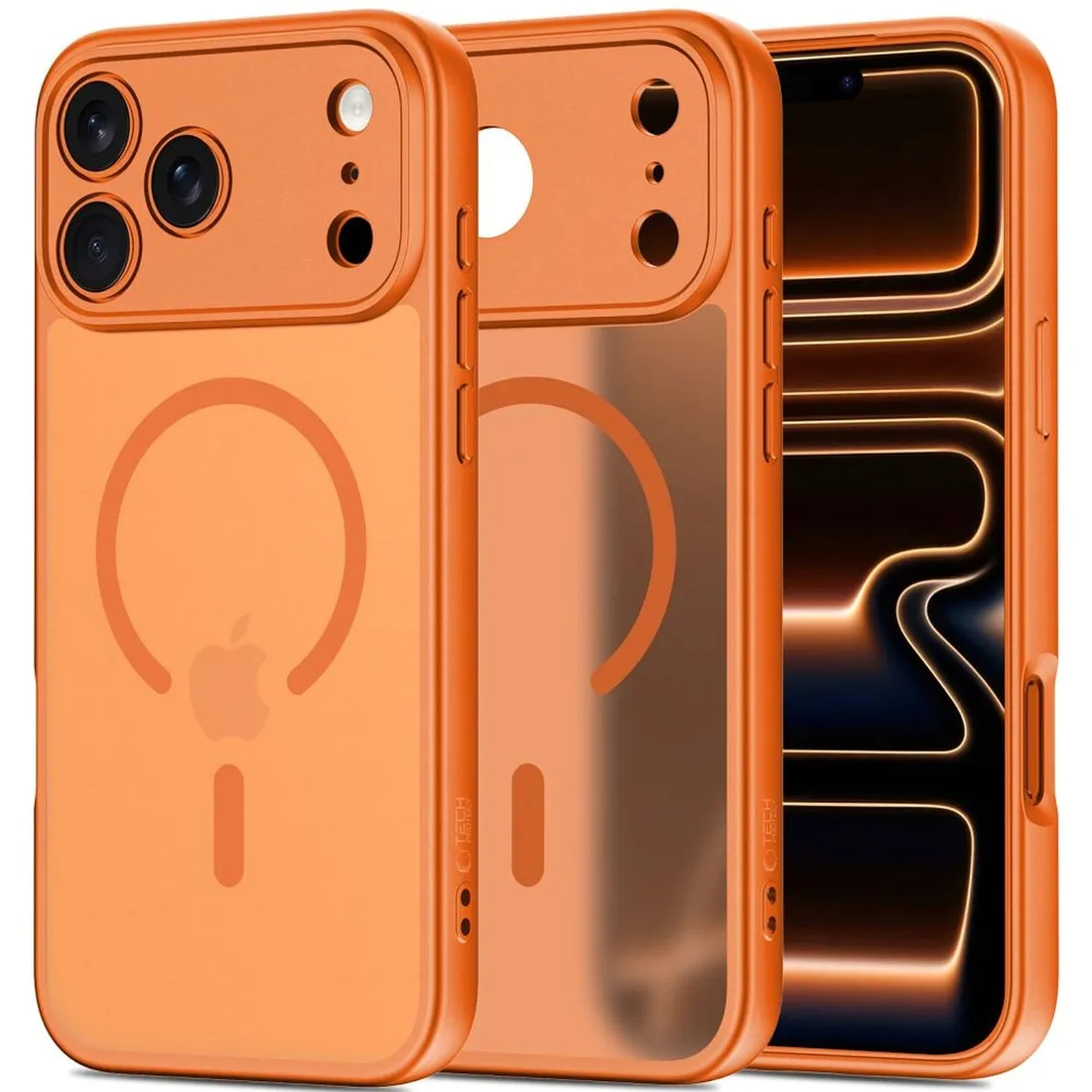 etui-pokrowiec-na-iphone-17-pro-max-basicmag-magsafe-pomaranczowe