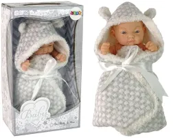 lalka-slodki-bobas-becik-szary-kokardka