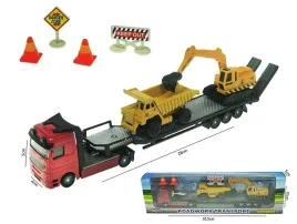 auto-transporter-laweta-metalowa-z-dwoma-pojazdami-budowlanymi