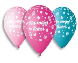 balon-5szt-babcia-33cm-gs120