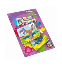 piaskowe-malowanki-dinozaury