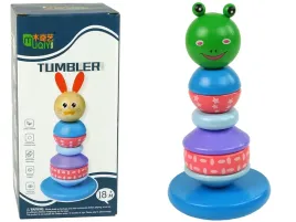 drewniana-edukacyjna-piramidka-zaba-zielona-balansujaca-wieza