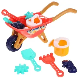 zestaw-do-piasku-piaskownicy-dla-dzieci-taczka-konewka-foremki-pomaranczo