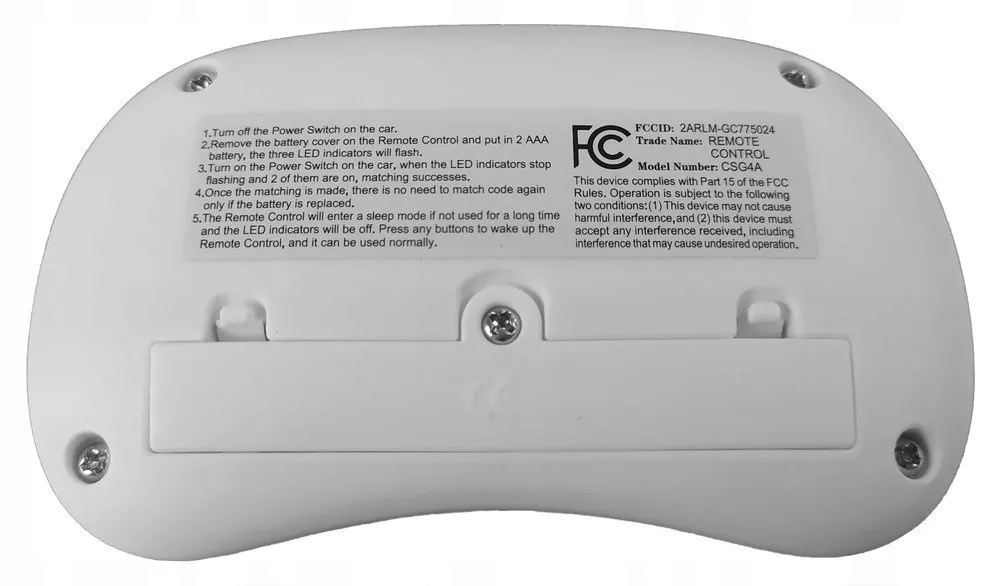 pilot-2-4g-do-auta-na-akumulator-stan-nowy