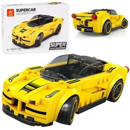 klocki-techniczne-sportowe-auto-zolte-143-elementy-naklejki-za5742