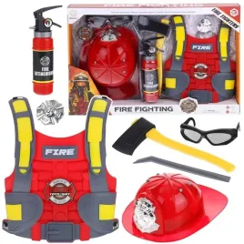 zestaw-strazaka-strazacki-stroj-straz-pozarna-kask-gasnica-kamizelka