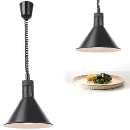 lampa-do-podgrzewania-potraw-wiszaca-stozkowa-czarna-sr-275mm-250-w-he