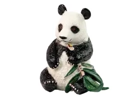 figurka-kolekcjonerska-panda-wielka-z-bambusem