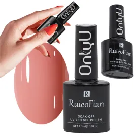 koralowy-hybrydowy-lakier-do-paznokci-z-polyskiem-lakier-roz-uv-onlyu-l029
