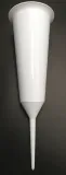 wazon-szpic-5szt-bialy-33-cm