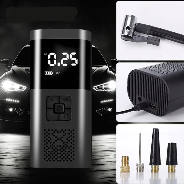 akumulatorowa-pompka-elektryczna-mini-kompresor-samochodowy-flashlight-sos-stan-nowy-cisnienie-maksymalne-10-34-bar