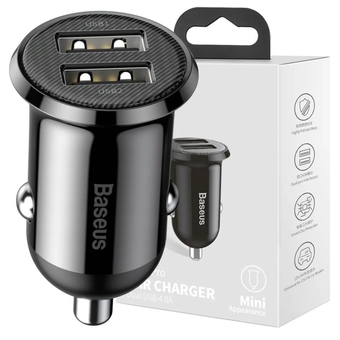ladowarka-samochodowa-baseus-grain-pro-2x-usb-4-8a-czarna