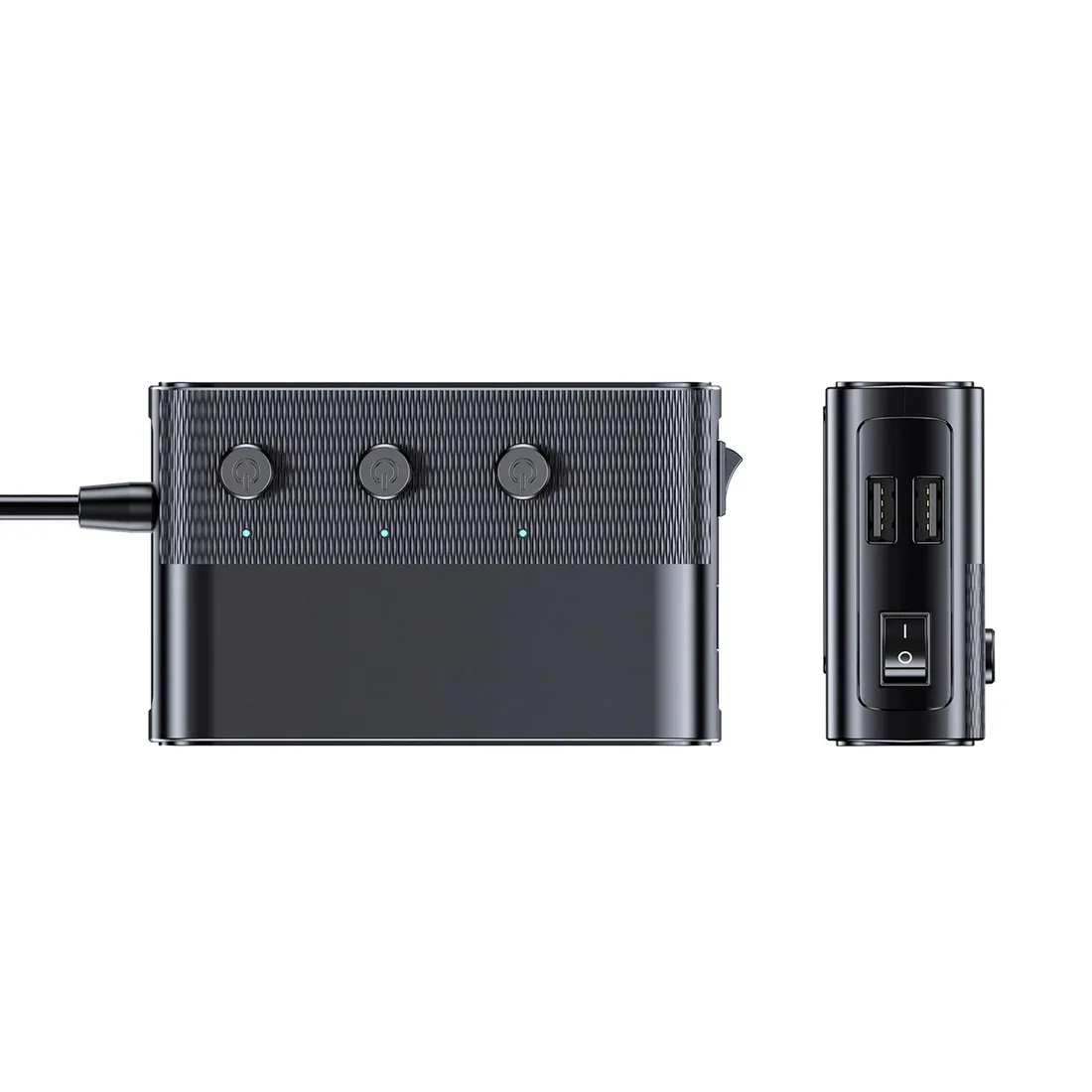 3mk-car-power-splitter-120w-pd-qc-pps-usb-3a1c3socket-black