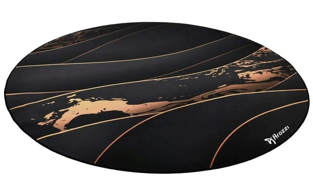 arozzi-zona-round-floor-pad-black-gold
