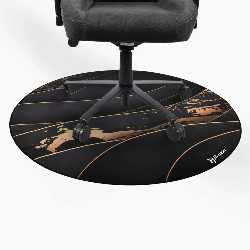 arozzi-zona-round-floor-pad-black-gold
