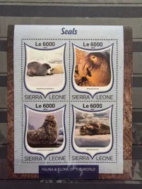 znaczki-fauna-foki-sierra-leone-czysty-zn22
