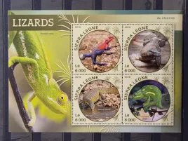 znaczki-fauna-gady-plazy-jaszczurki-sierra-leone-czysty-f9