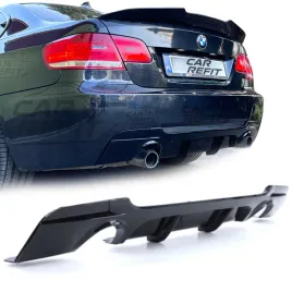 bmw-e92-e93-dyfuzor-zderzaka-m-pakiet-czarny-polysk-dokladka-spoiler-tyl