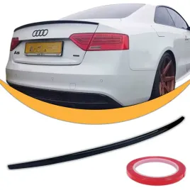 lotka-audi-a5-8t-coupe-2008-2016-spoiler-czarny-dokladka-spojler-s5-style