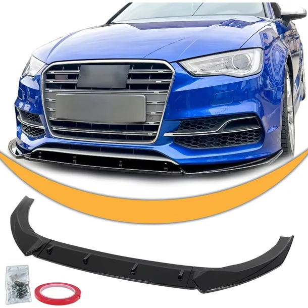 Dokładka Zderzaka Splitter AUDI A3 8V S LINE 2013-2017 Spoiler Przód Lotka