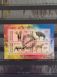 znaczki-fauna-zwierzeta-slonie-gepardy-kasowany-p15