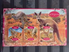znaczki-fauna-zwierzeta-kangury-gabon-czysty-zn26