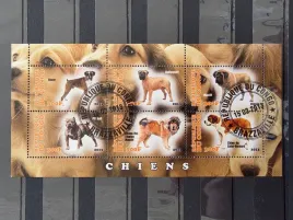 znaczki-fauna-zwierzeta-congo-psy-kasowany-zn28