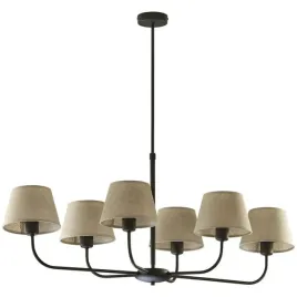 klasyczny-zyrandol-abazurowy-chicago-3999-tk-lighting-lniany-czarny