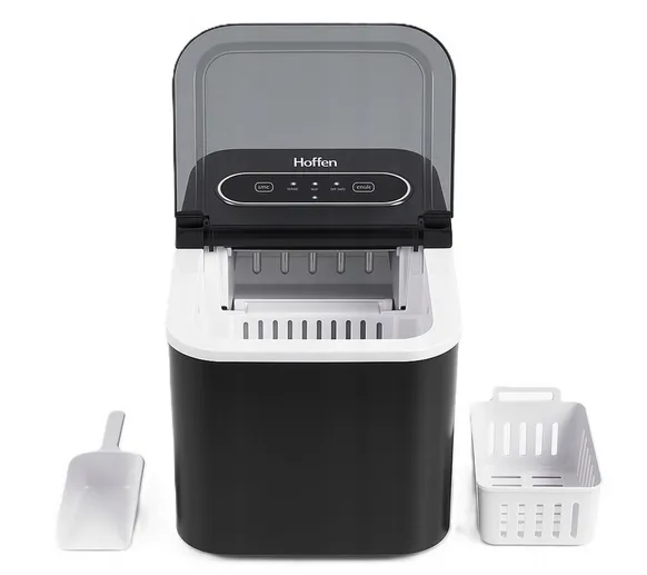 Kostkarka do lodu Hoffen 1,4l 170W czarna automatyczna