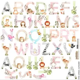 naklejki-papierowe-24x24-scraplove-slodkie-zwierzaki-alfabet